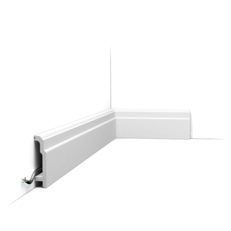 Плинтус Orac SX155 Белый