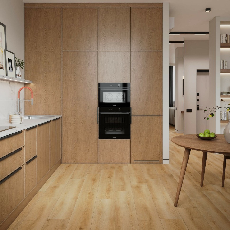 Кварц-винил Floorwood Quantum 6991 Дуб Купер