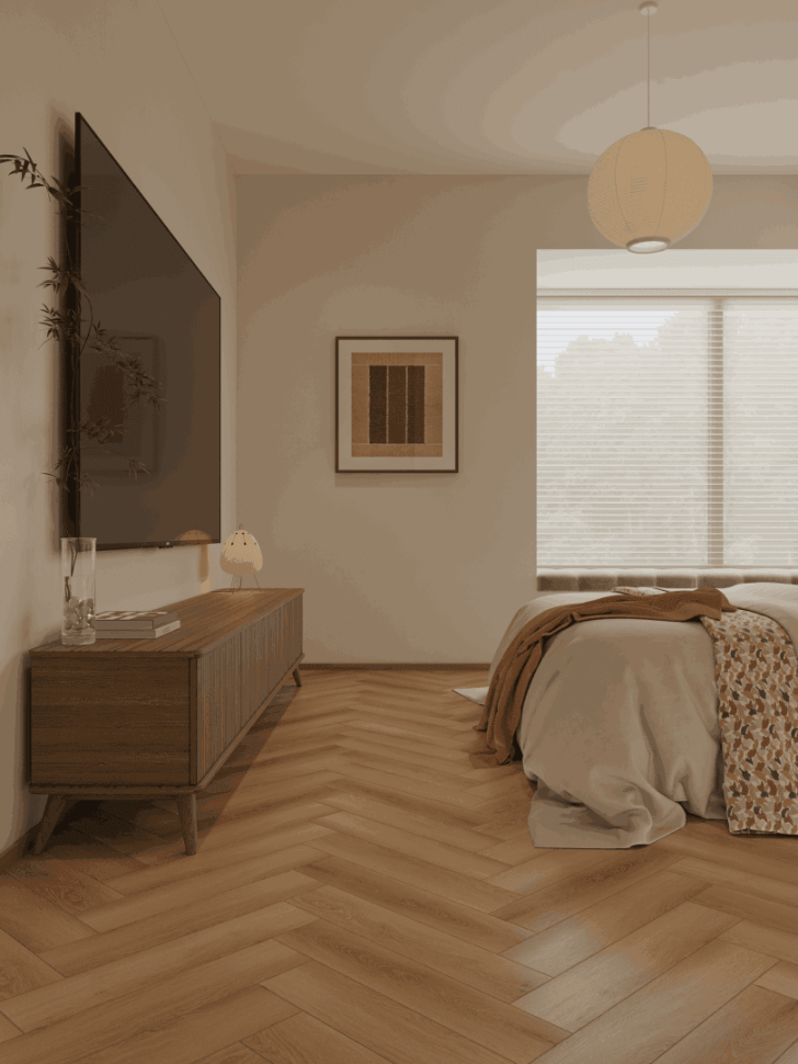 Кварц-винил Alpine floor Титан Паркет 29-10 Тантал