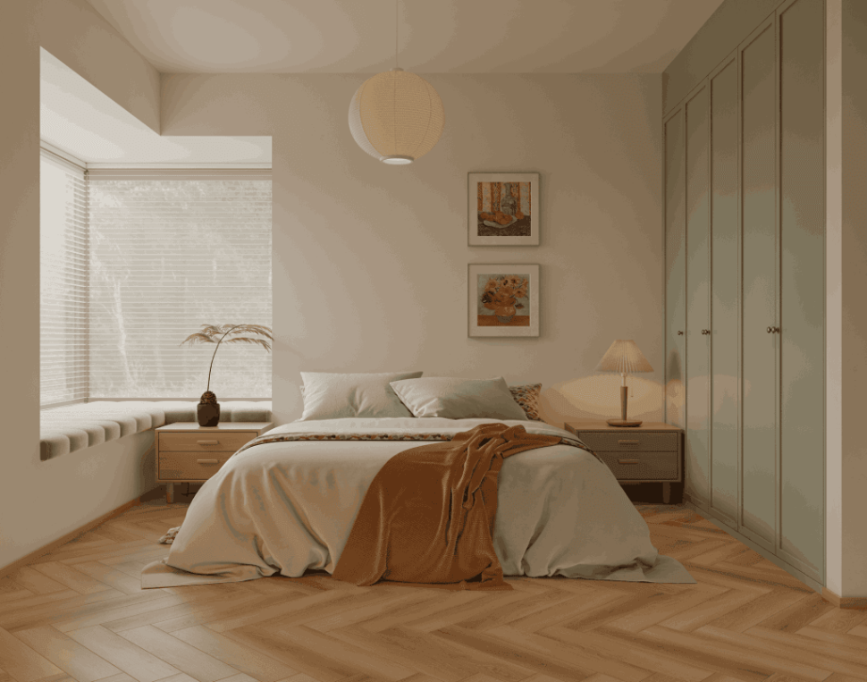 Кварц-винил Alpine floor Титан Паркет 29-10 Тантал