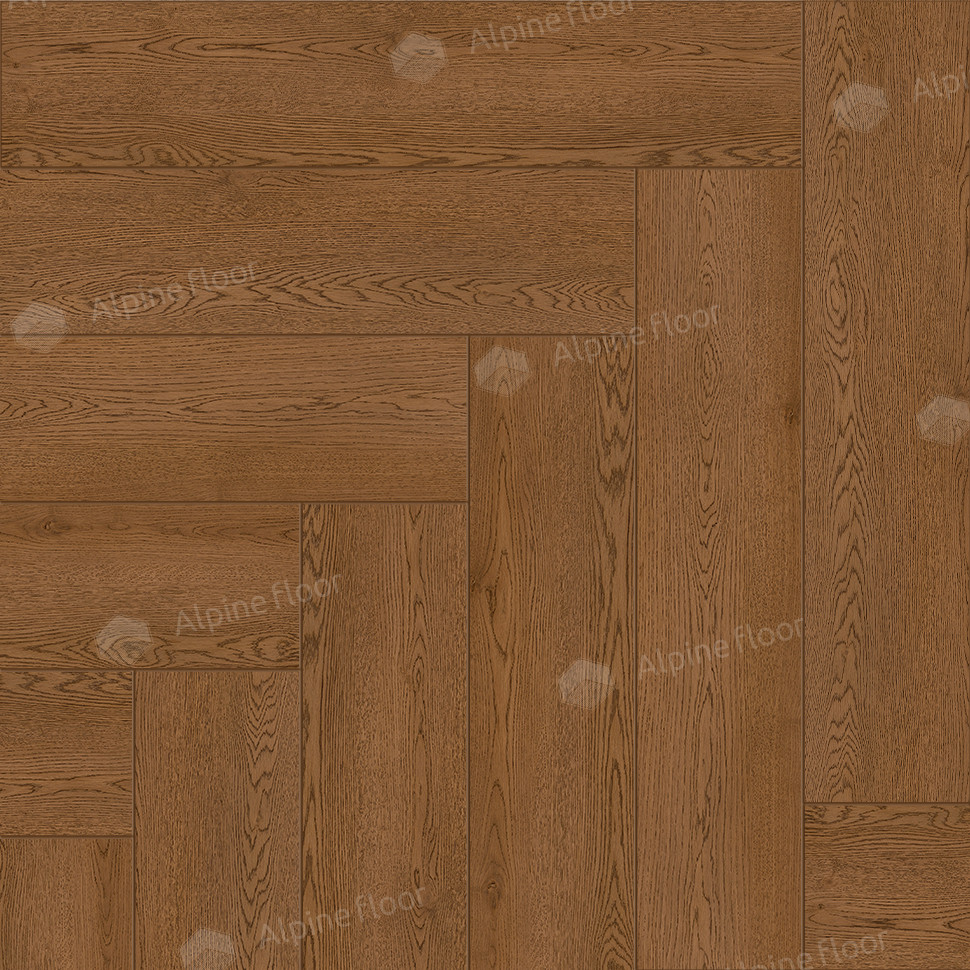 Кварц-винил Alpine floor Изящный паркет (Light Parquet) 13-32 Дуб Селена