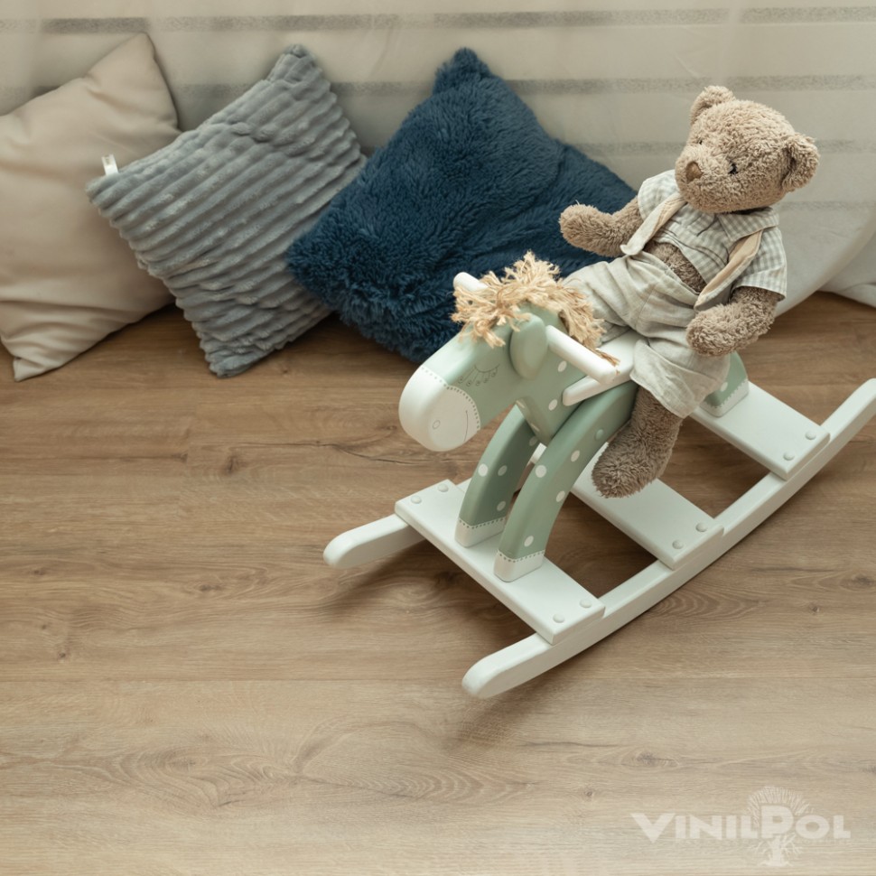 Кварц-винил VinilPol Glue 7888 Дуб Бари 