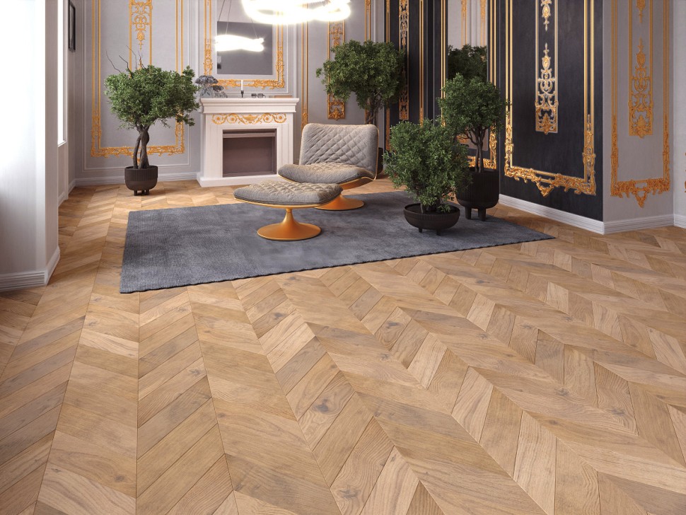 Инженерная доска Gran Parte Дольче Французская ёлка