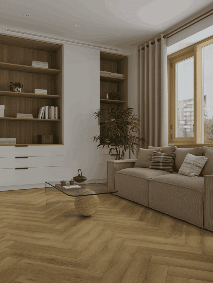 Кварц-винил Alpine floor Титан Паркет 29-11 Антей