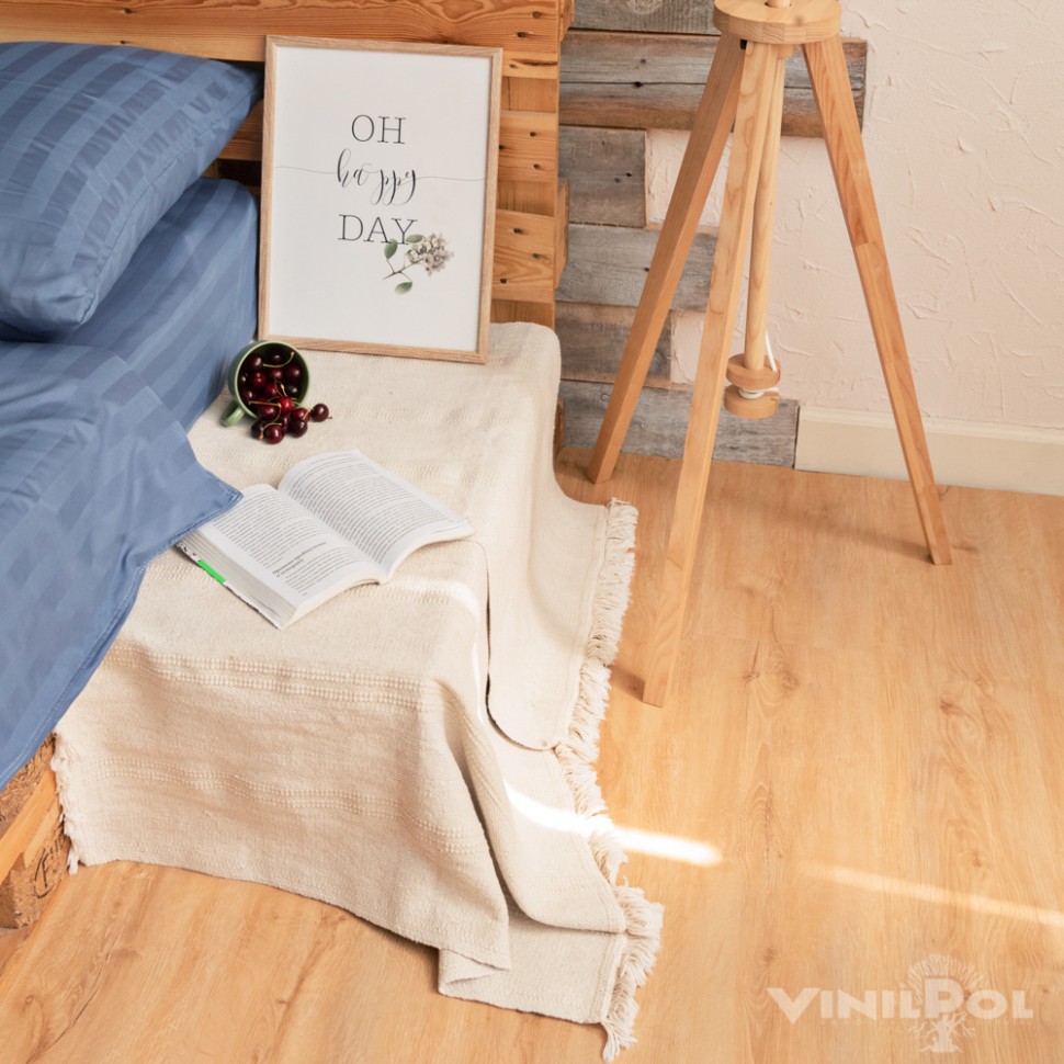 Кварц-винил VinilPol Glue 7891 Дуб Латина 