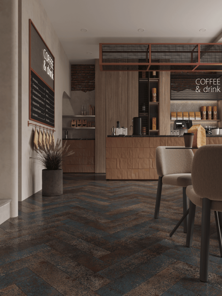 Кварц-винил Alpine floor Адамант Паркет 31-3 Сирокко
