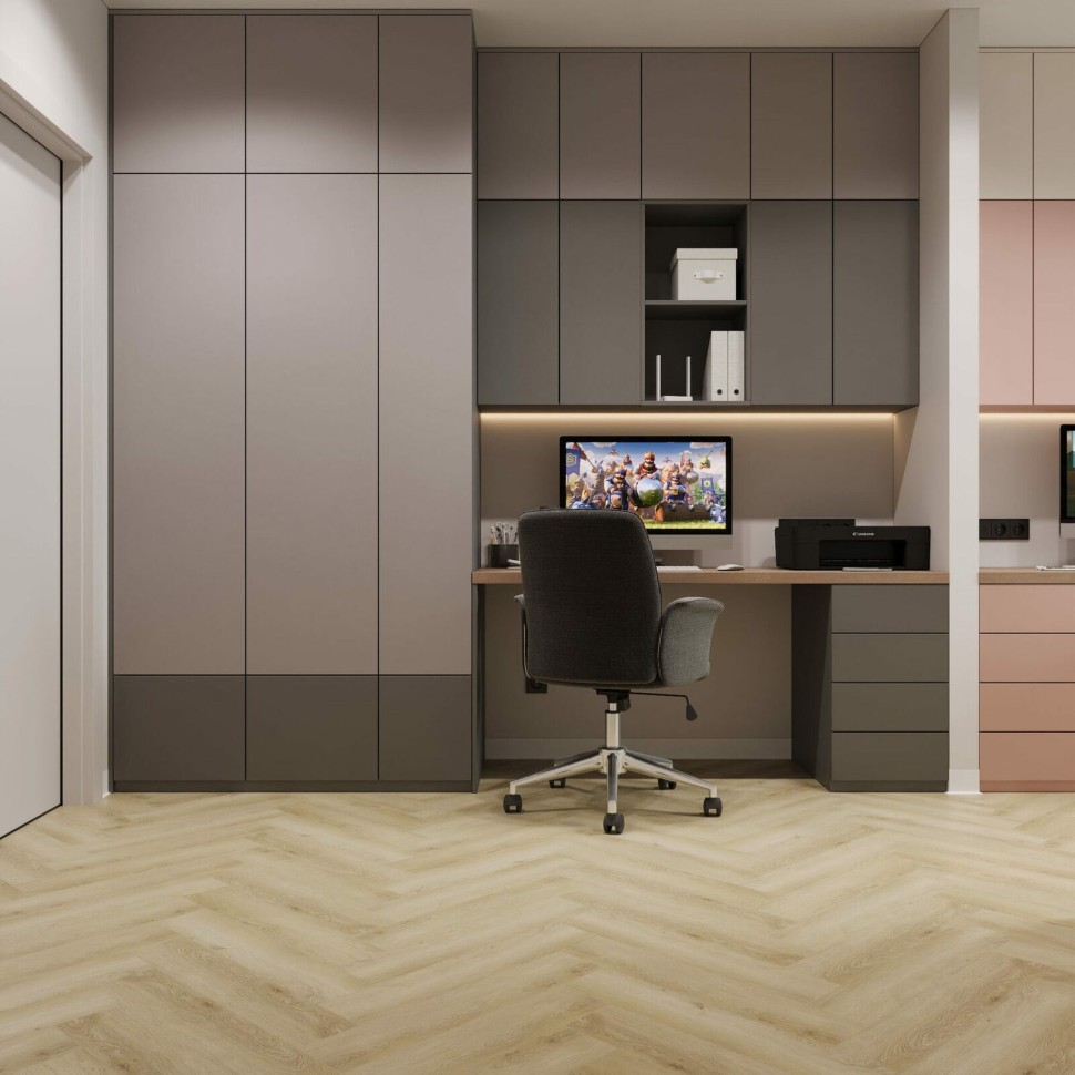 Кварц-винил Floorwood Authentic 1733 Цветочная фантазия