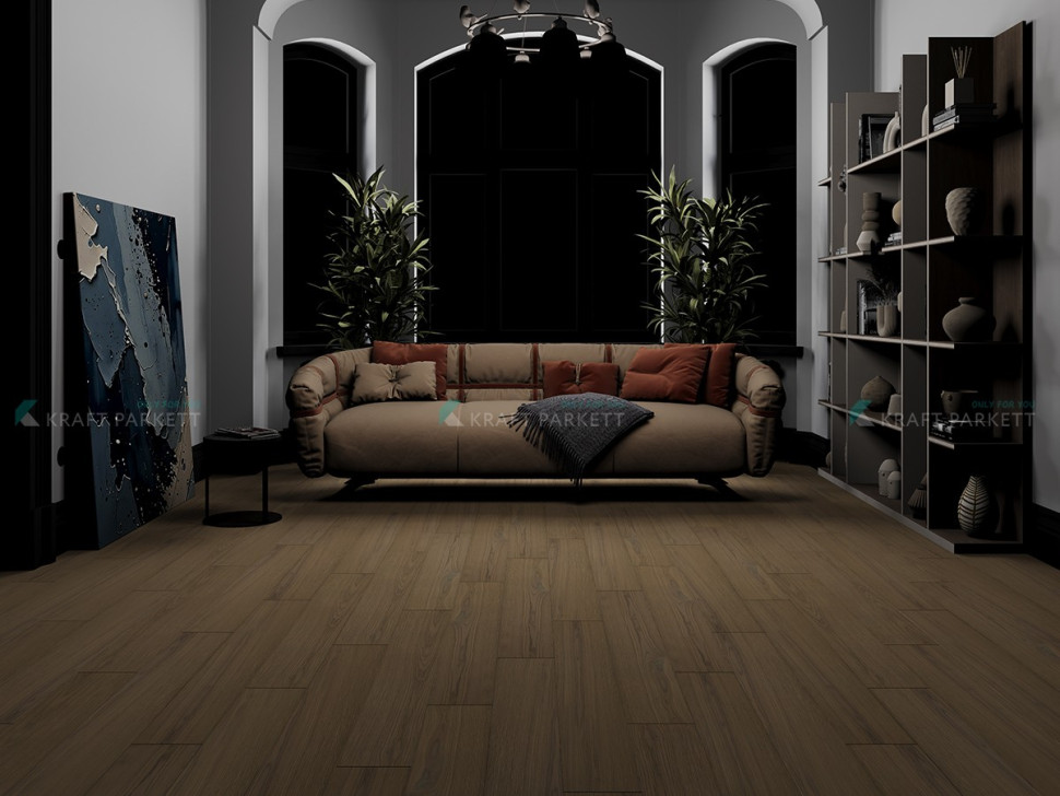 Инженерная доска Kraft Parkett 308/165 Дуб Натур лак