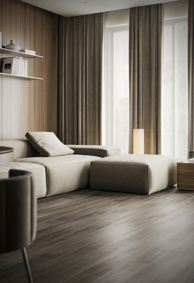 Кварц-винил Fargo Bevel 50-6191-41 Дуб Бастион