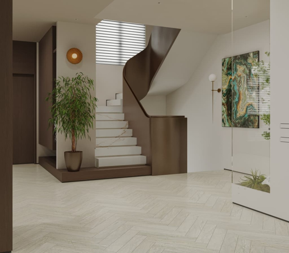 Кварц-винил Alpine floor Адамант Паркет 31-6 Лу