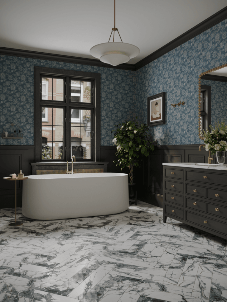 Кварц-винил Alpine floor Адамант Паркет 31-7 Берг
