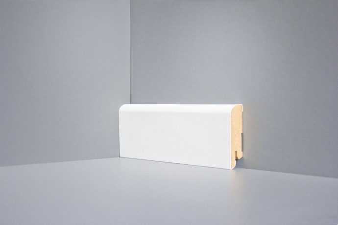 Плинтус Deartio U 102-60 Белый