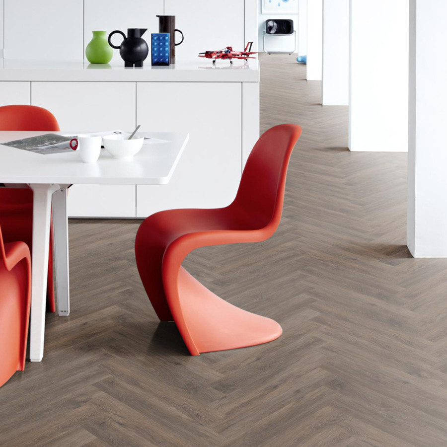 Кварц-винил Kahrs Herringbone Saxon 120