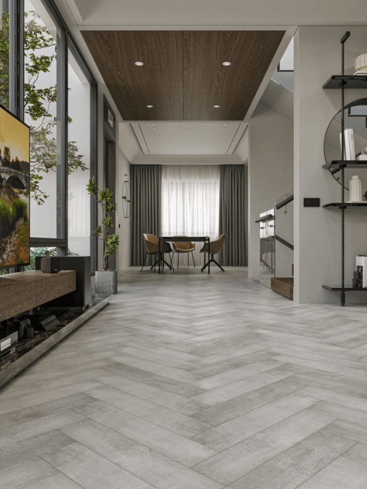 Кварц-винил Alpine floor Адамант Паркет 31-8 Корноулл