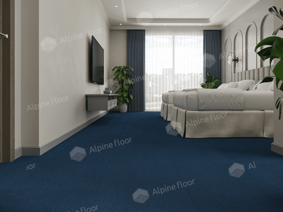 Ковровая плитка Alpine floor Huron 402-5 Ниагара