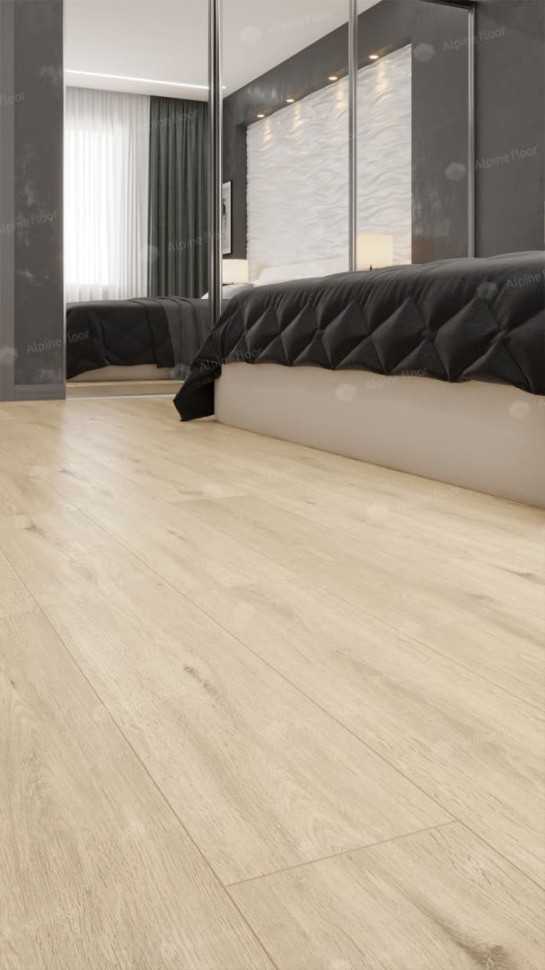 Кварц-винил Alpine floor Классика 106-2 Дуб Ваниль MC 