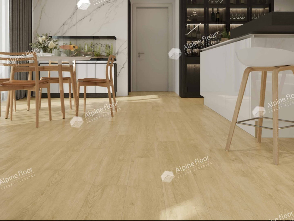 Кварц-винил Alpine floor Изящная классика (Classic Light) 106-33 Дуб Ваниль Селект
