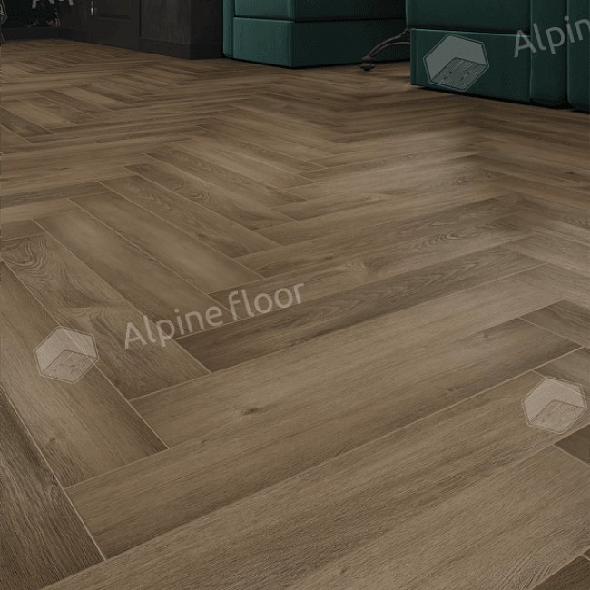 Ламинат Alpine floor Original Herringbone 12 Pro 106-11 Дуб Анжу