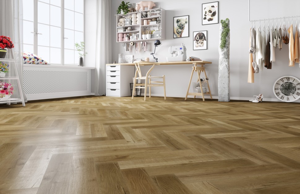 Кварц-винил Fargo Parquet 33-81996-9 Дуб Робуста