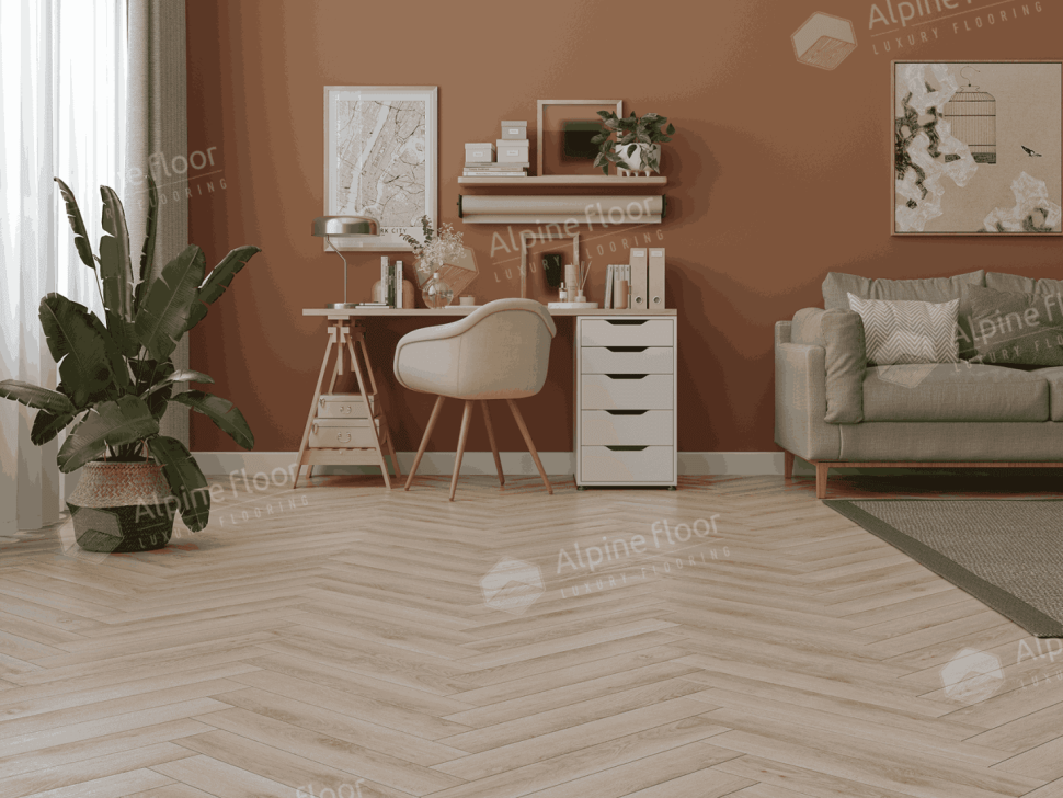 Ламинат Alpine floor Original Herringbone 12 Pro 106-13 Дуб Берри
