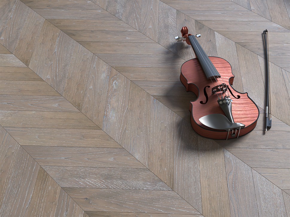 Инженерная доска Gran Parte Аргенто Французская ёлка