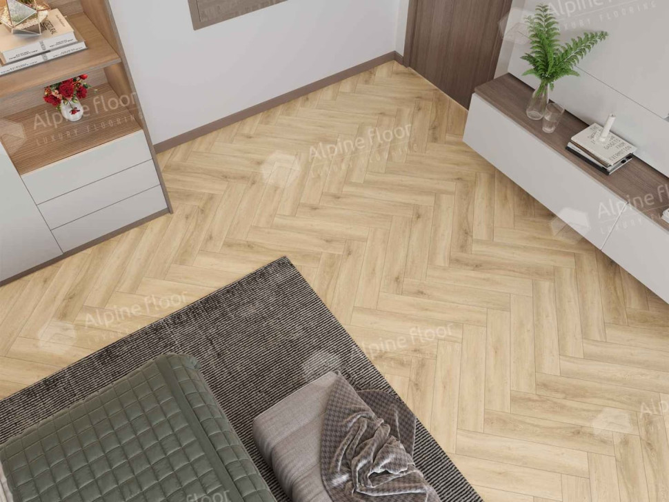 Кварц-винил Alpine floor Parquet LVT 16-24 Дуб Ригель