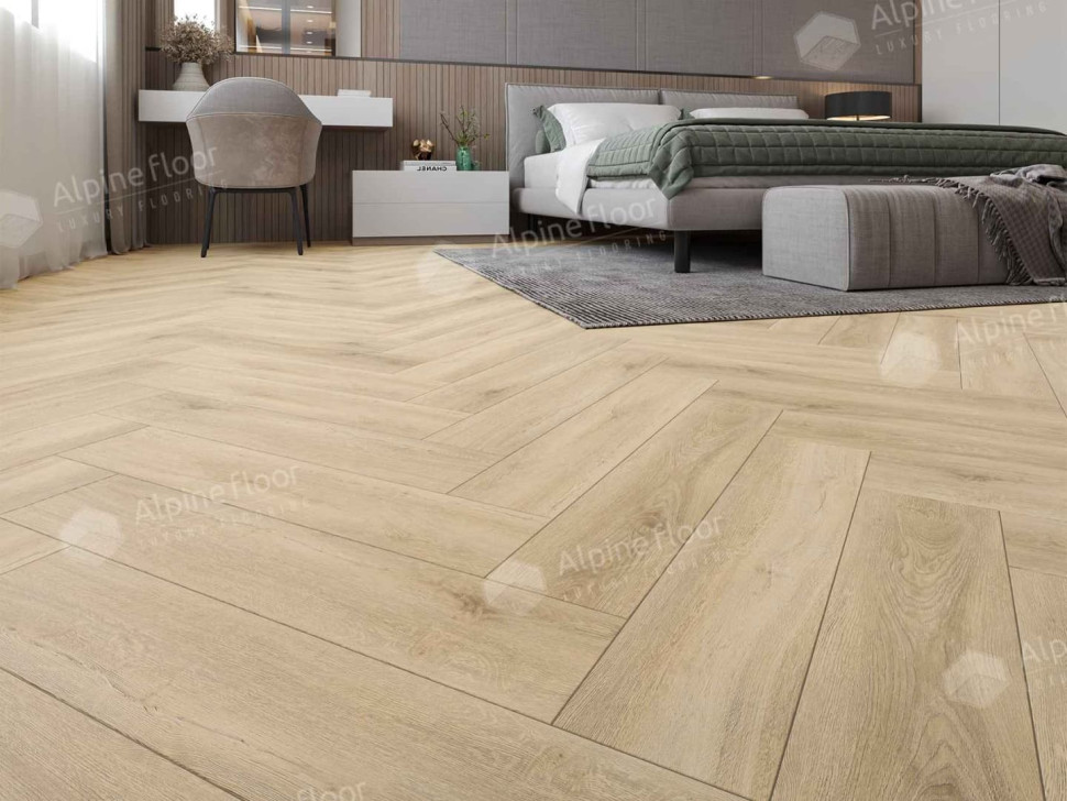 Кварц-винил Alpine floor Parquet LVT 16-24 Дуб Ригель