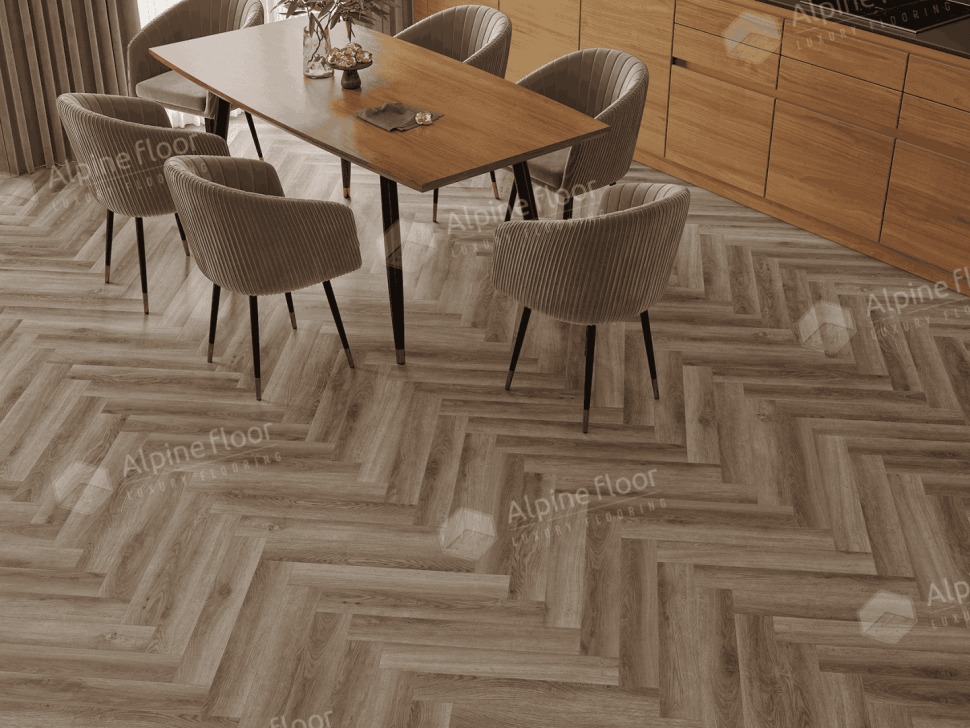 Ламинат Alpine floor Original Herringbone 12 Pro 106-14 Дуб Пикардия