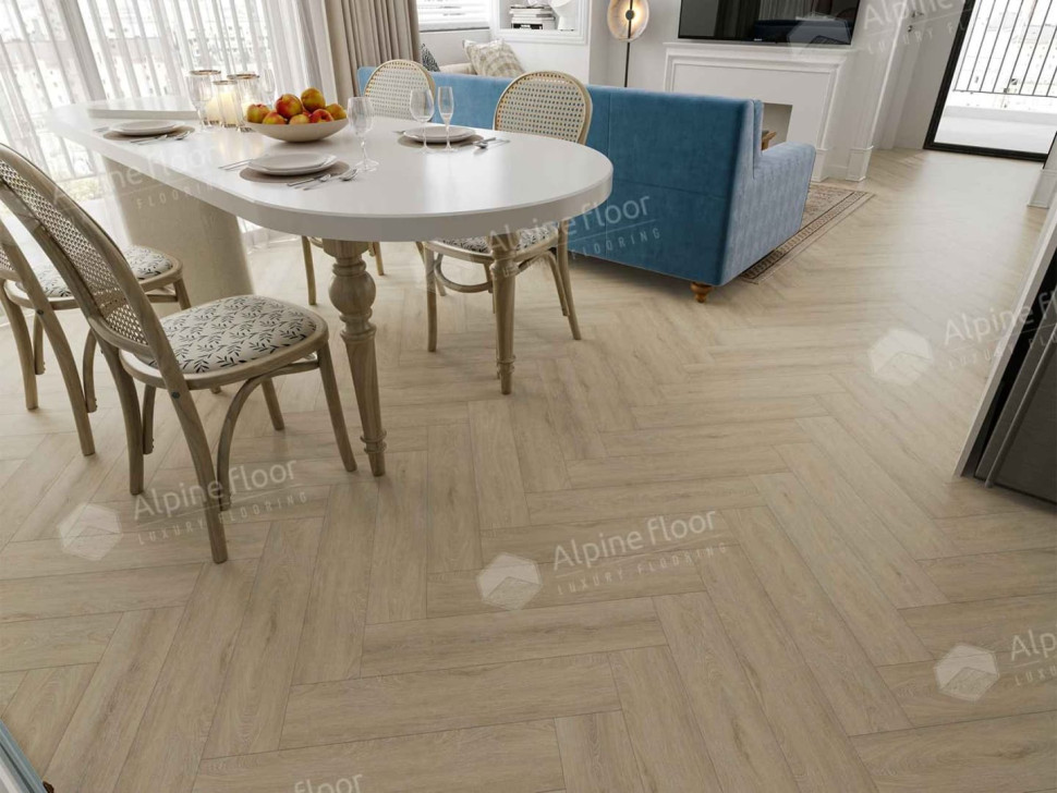 Кварц-винил Alpine floor Parquet LVT 16-25 Дуб Денеб