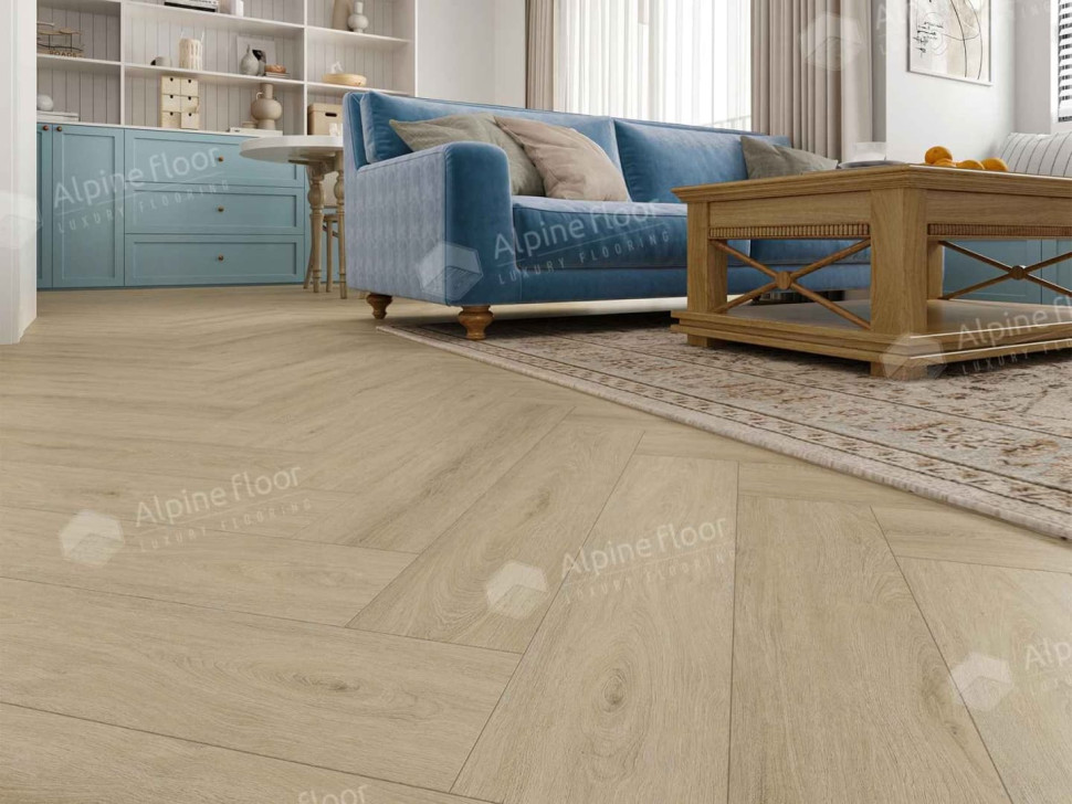 Кварц-винил Alpine floor Parquet LVT 16-25 Дуб Денеб