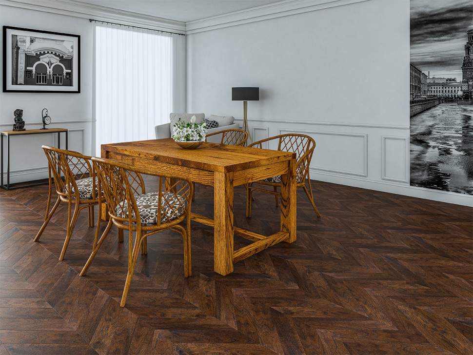 Инженерная доска Gran Parte Венеция Французская ёлка 