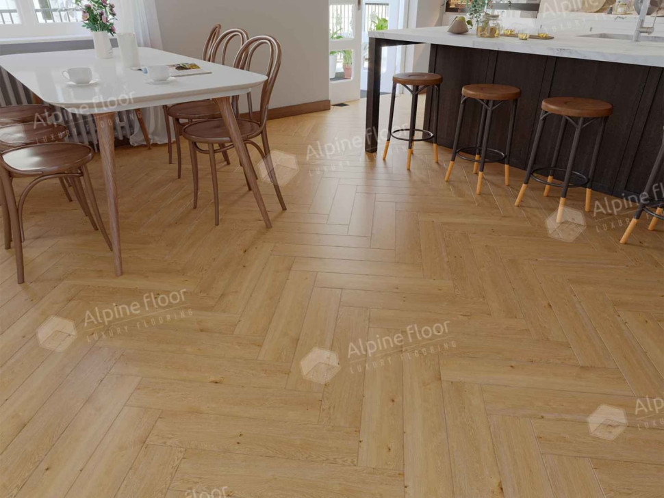 Кварц-винил Alpine floor Parquet LVT 16-27 Дуб Хатиса