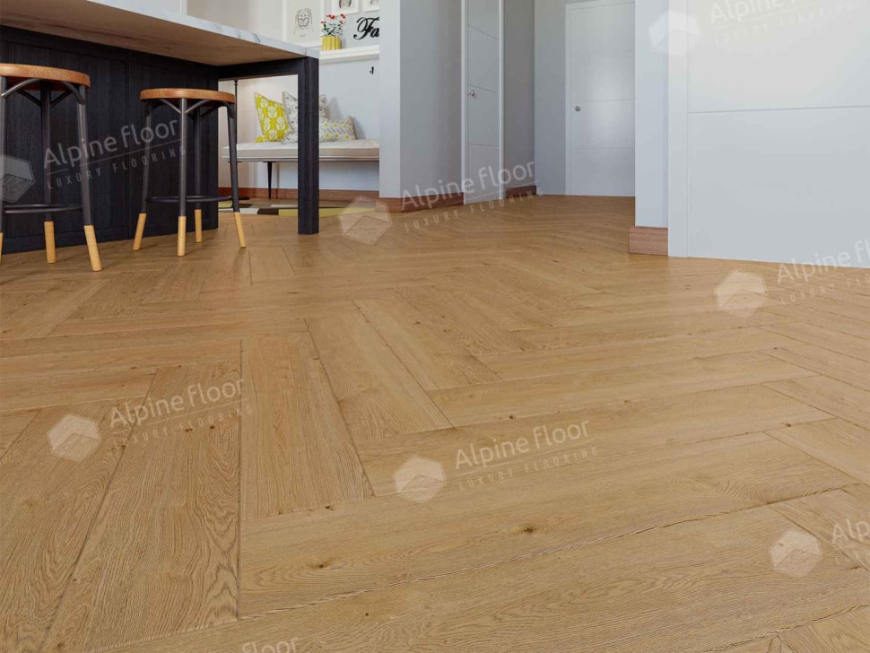 Кварц-винил Alpine floor Parquet LVT 16-27 Дуб Хатиса
