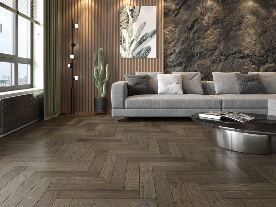 Инженерная доска Eppe Lerum Английская елка LR1907 Дуб Shady