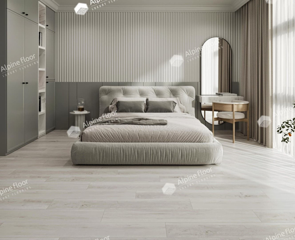 Кварц-винил Alpine floor Классика 182-8 Дуб выбеленный MC 