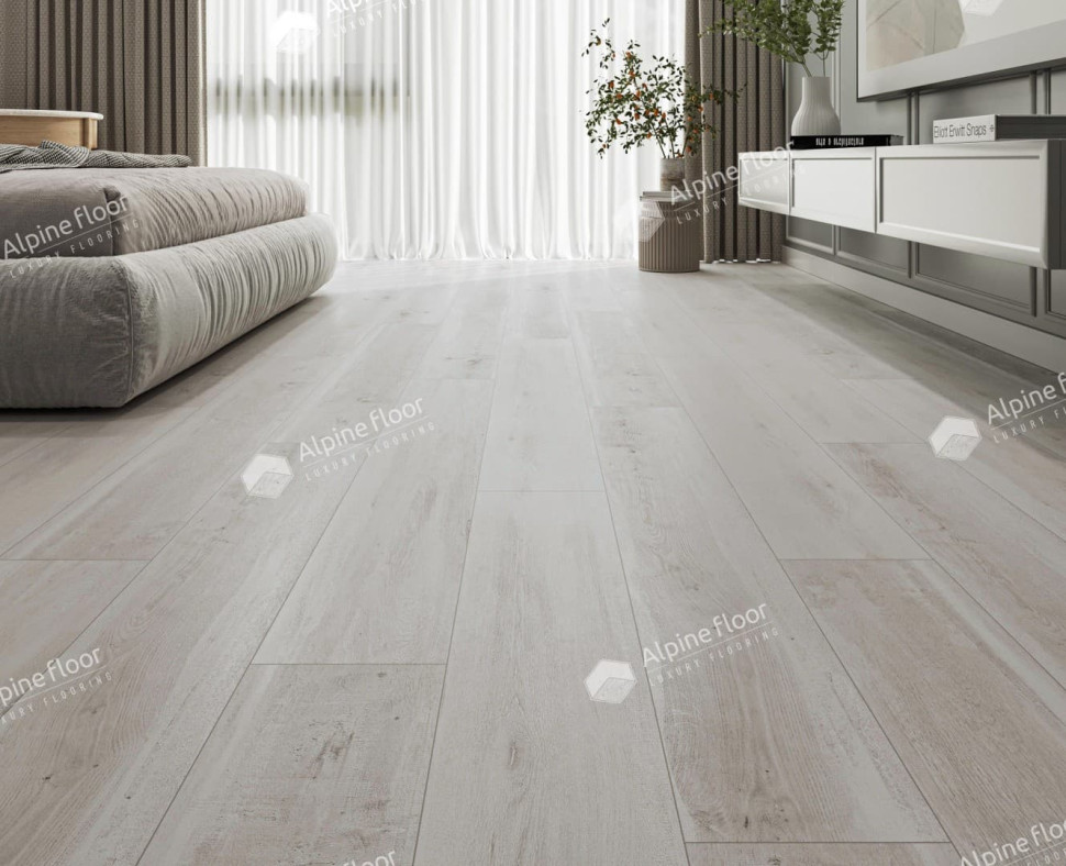 Кварц-винил Alpine floor Классика 182-8 Дуб выбеленный MC 