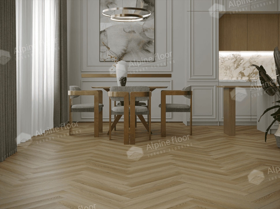 Кварц-винил Alpine floor Parquet LVT 16-28 Дуб Поллукс