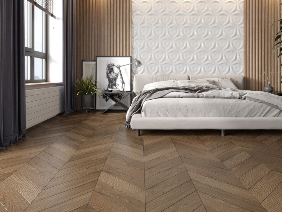 Инженерная доска Eppe Lerum Французская Елка LR1908 Дуб Misty