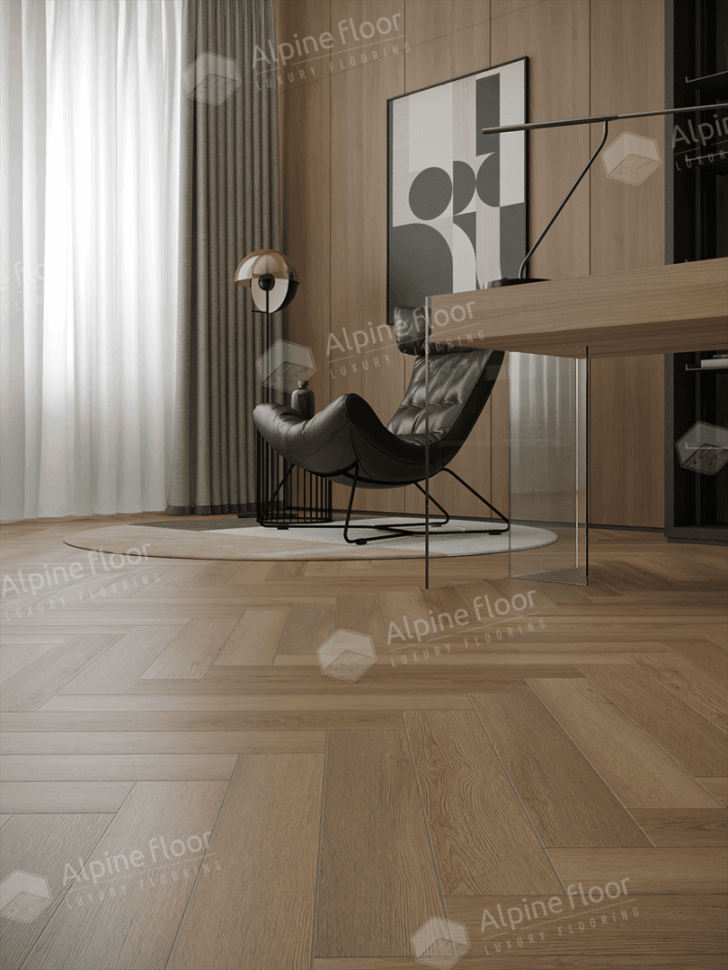 Кварц-винил Alpine floor Parquet LVT 16-29 Дуб Батейн