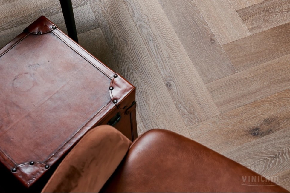 Кварц-винил Vinilam Parquet Herringbone Glue GD11199 ВенецианскийПаркет 