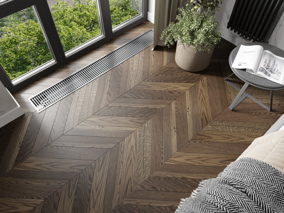 Инженерная доска Eppe Lerum Французская Елка LR1909 Дуб Silty