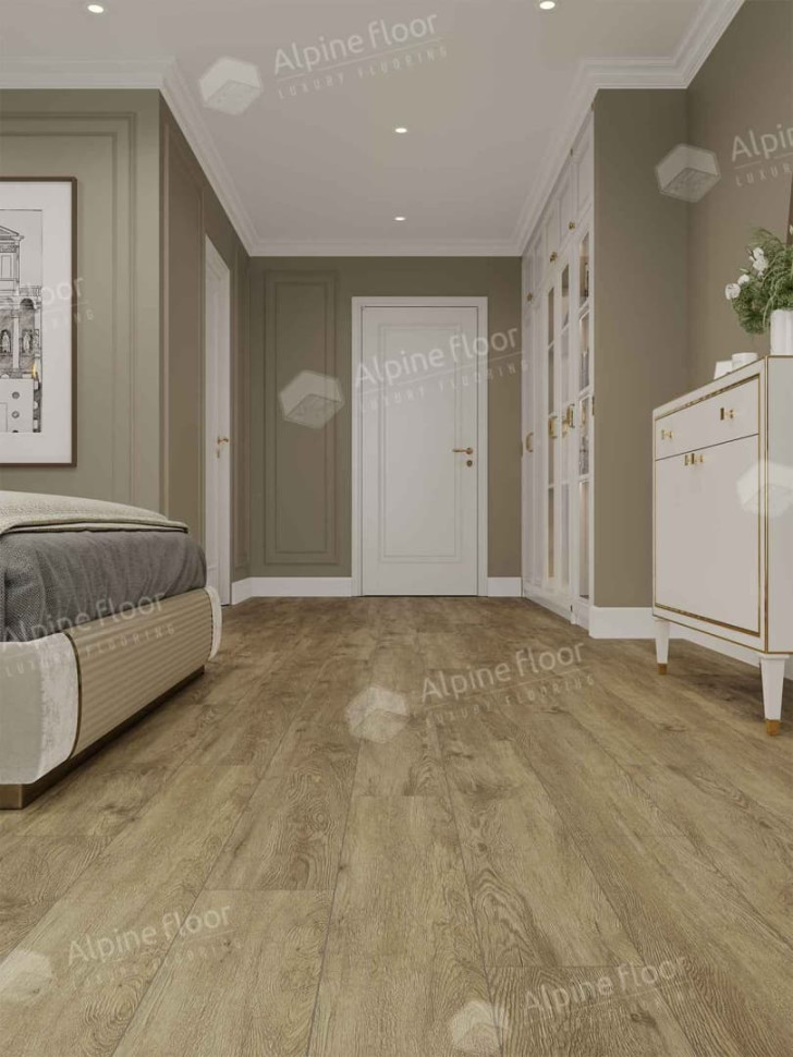 Кварц-винил Alpine floor Гранд секвойя LVT 11-1102 Маслина