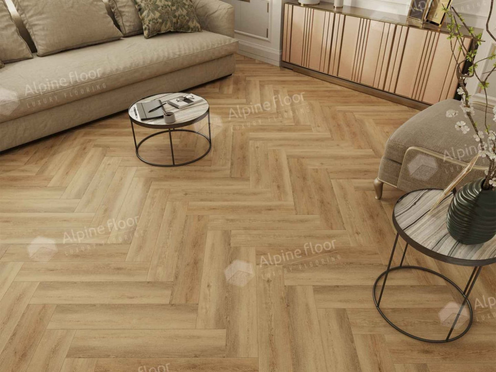 Кварц-винил Alpine floor Parquet LVT 16-30 Дуб Буна