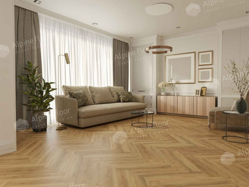 Кварц-винил Alpine floor Parquet LVT 16-30 Дуб Буна