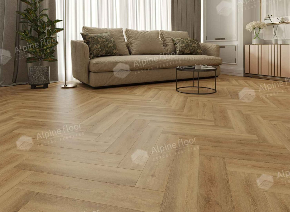 Кварц-винил Alpine floor Parquet LVT 16-30 Дуб Буна
