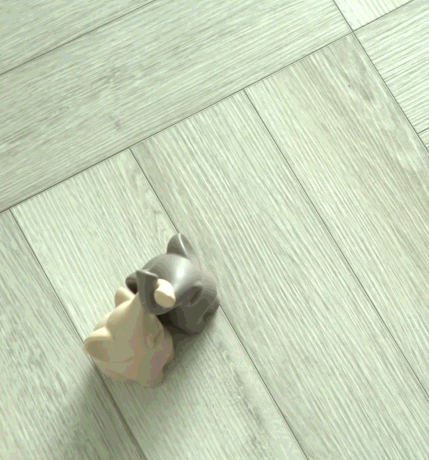 Кварц-винил Respect Елочка 2302 Дуб Дымчатый