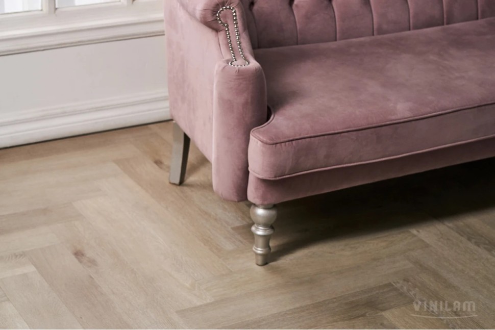 Кварц-винил Vinilam Parquet Herringbone Glue GD11188 Скандинавский Паркет 