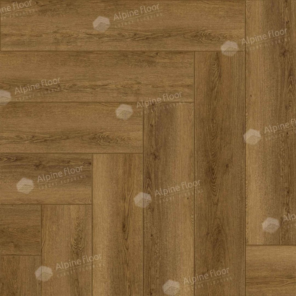 Кварц-винил Alpine floor Паркет LVT 16-31 Дуб Капелла