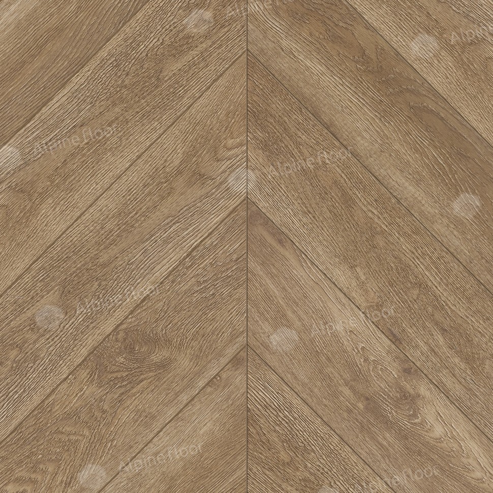 Кварц-винил Alpine floor Chevron LVT 20-5 Макадамия