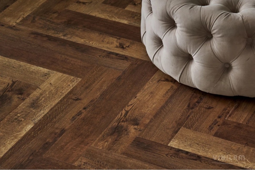 Кварц-винил Vinilam Parquet Herringbone Glue GD11177 Версальский Паркет 